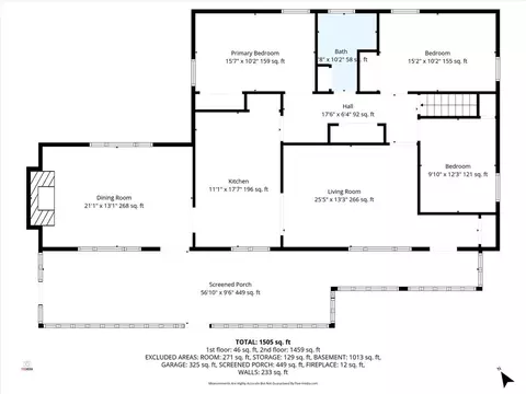 Floorplan - 433 Pineview Dr, Pickens, SC 29671 photo 1 of 3