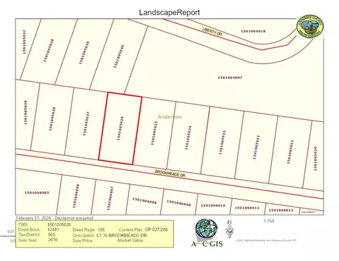 0 Brookmeade Dr, Anderson, SC 29624