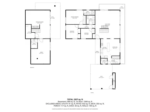 Floorplan - 231 Lakeside Dr, Walhalla, SC 29691 photo 1 of 1