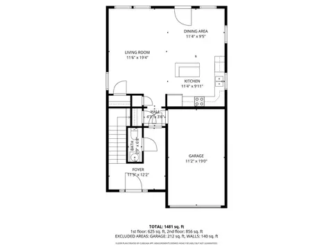 Floorplan - 249 Samuel St, Pendleton, SC 29670 photo 1 of 3