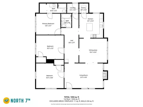 Floorplan - 400 King St, Easley, SC 29640 photo 1 of 1