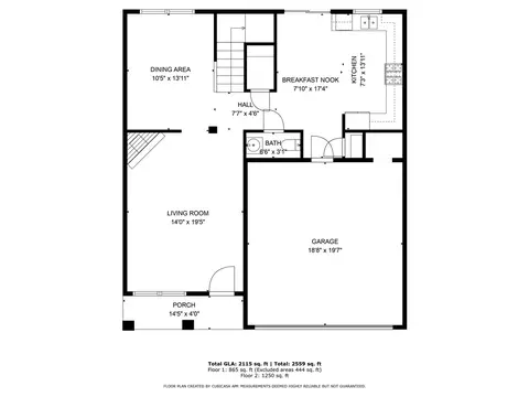 Floorplan - 21 Karkinnen Ct, Pendleton, SC 29670 photo 1 of 2