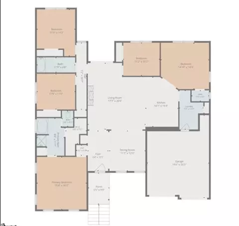 Floorplan - 00 Taylor Rd, Honea Path, SC 29654 photo 1 of 1