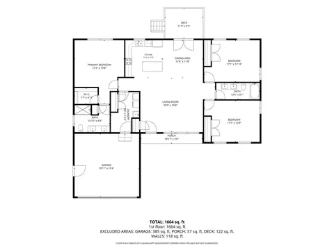 Floorplan - 405 Pawnee Dr, Walhalla, SC 29691 photo 1 of 1