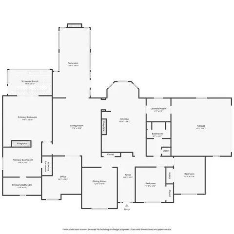 Floorplan - 406 E Waterside Dr, Seneca, SC 29672 photo 1 of 1