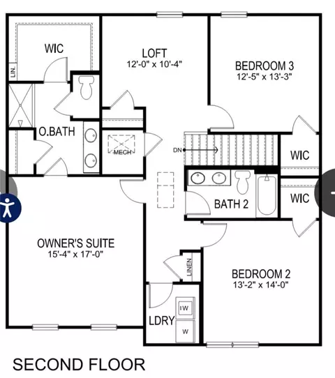 Floorplan - 213 Millhone Way, Pendleton, SC 29670 photo 2 of 2