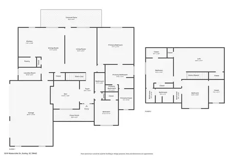 Floorplan - 1010 Waterside Dr, Easley, SC 29642 photo 1 of 1