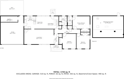 Floorplan - 2807 Bellview Rd, Anderson, SC 29621 photo 1 of 1
