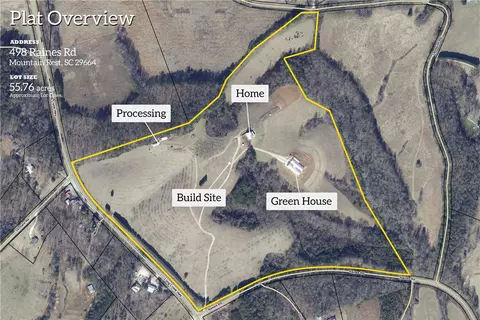 Floorplan - 498 Raines Rd, Mountain Rest, SC 29664 photo 1 of 2