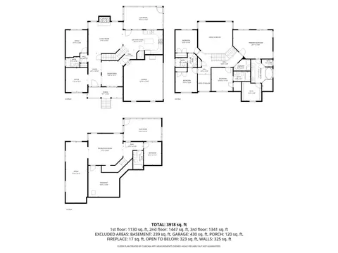 Floorplan - 207 Devonhurst Dr, Seneca, SC 29678 photo 4 of 4