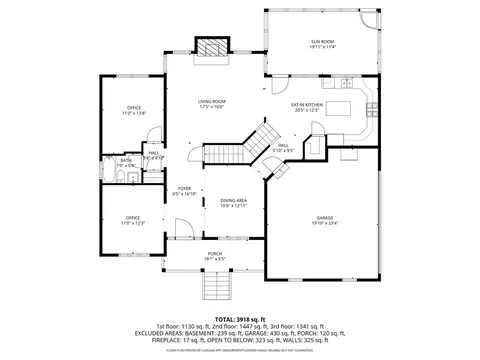 Floorplan - 207 Devonhurst Dr, Seneca, SC 29678 photo 2 of 4