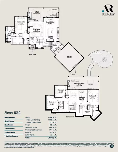 Floorplan - 132 S Falls Rd, Sunset, SC 29685 photo 1 of 1