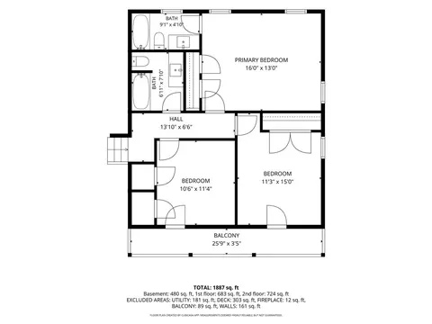 Floorplan - 712 Beech Dr, Seneca, SC 29678 photo 3 of 3