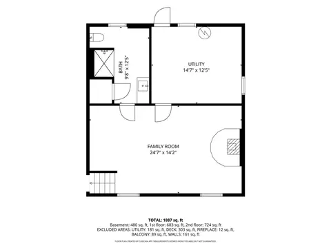 Floorplan - 712 Beech Dr, Seneca, SC 29678 photo 1 of 3