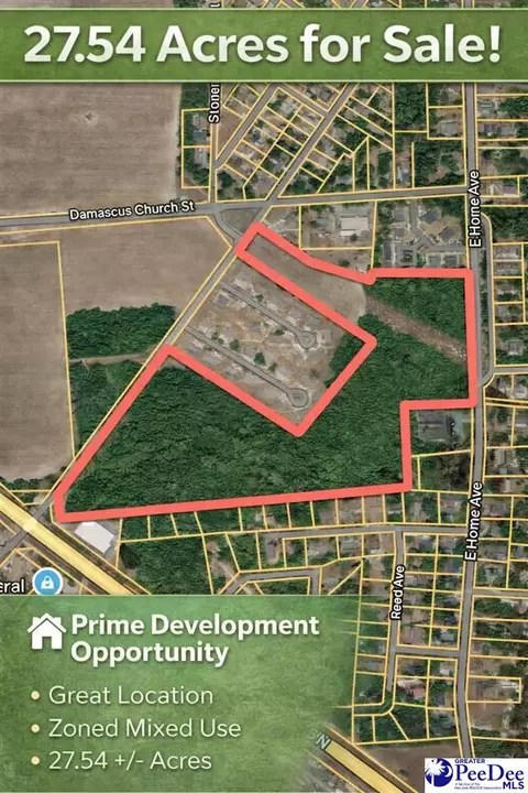 East Home Ave/ East Carolina Avenue, Hartsville, SC 29550