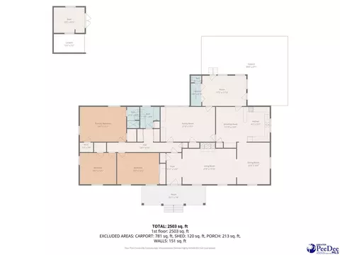 Floorplan - 4218 Poole Loop, Mullins, SC 29574 photo 1 of 1