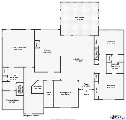 Floorplan - 3128 Harvard Way, Florence, SC 29501 photo 1 of 2