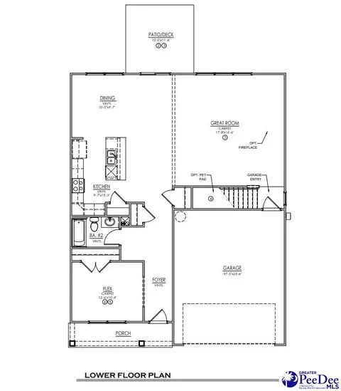 Floorplan - 1080 Summer Duck Loop, Florence, SC 29501 photo 1 of 2