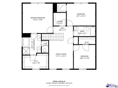 Floorplan - 1470 Summergate Dr, Florence, SC 29501 photo 2 of 3