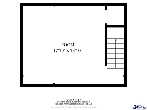 Floorplan - 302 Sliding Hill Rd, Cheraw, SC 29520 photo 2 of 3