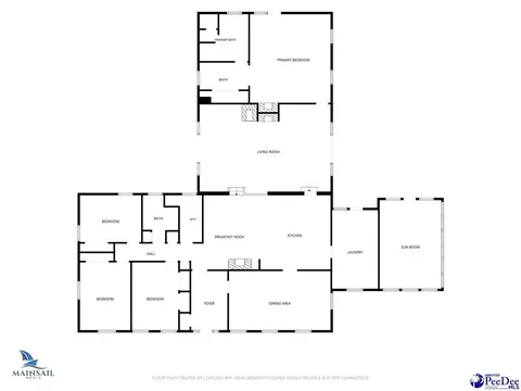 Floorplan - 4173 Bluff Rd, Mullins, SC 29574 photo 2 of 2