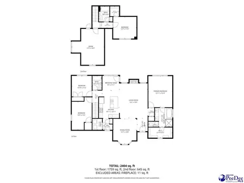 Floorplan - 1018 Greenview Dr, Florence, SC 29501 photo 1 of 3