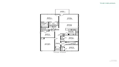 Floorplan - 633 Perch Ln, Santee, SC 29142 photo 1 of 1