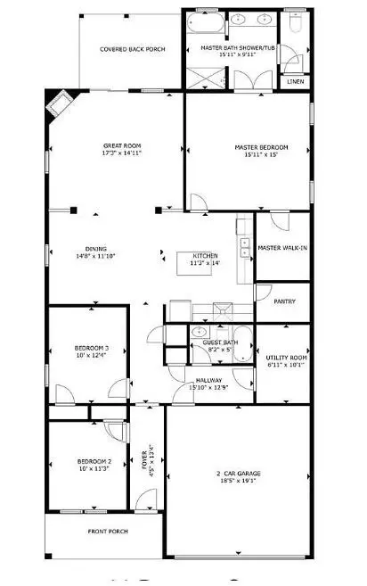Floorplan - 1100 Dewees St, Sumter, SC 29150 photo 1 of 1