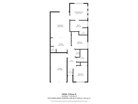 Floorplan - 18 Edgebrook Dr, Lugoff, SC 29078 photo 1 of 1