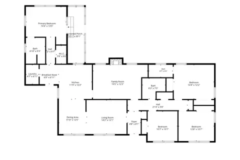 Floorplan - 20 Snowden St, Sumter, SC 29150 photo 1 of 1