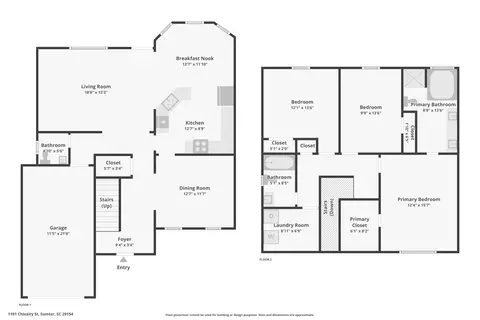Floorplan - 1191 Chivalry St, Sumter, SC 29154 photo 1 of 1