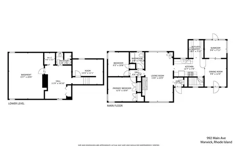 Floorplan - 992 Main Ave, Warwick, RI 02886 photo 1 of 1