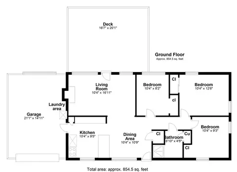 Floorplan - 20 Gloucester St, Warwick, RI 02886 photo 1 of 1