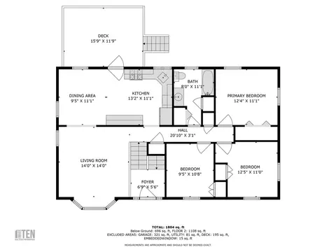 Floorplan - 124 Manila Ave, Woonsocket, RI 02895 photo 3 of 3