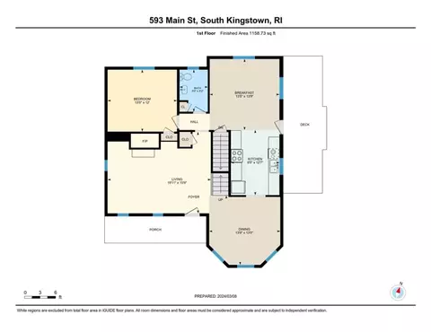 Floorplan - 593 Main St, South Kingstown, RI 02879 photo 1 of 3