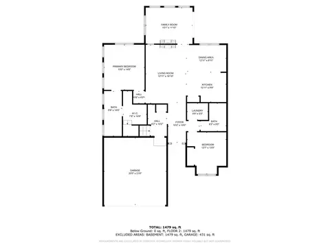 Floorplan - 65 Whispering Pine Way, Exeter, RI 02822 photo 1 of 2