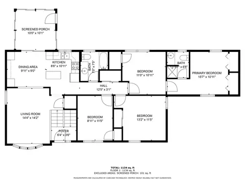 Floorplan - 18 Carant Rd, Warwick, RI 02889 photo 1 of 1