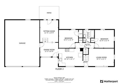 Floorplan - 82 Phillips St, Woonsocket, RI 02895 photo 1 of 3