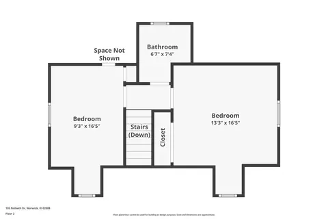 Floorplan - 105 Nolbeth Dr, Warwick, RI 02888 photo 3 of 3