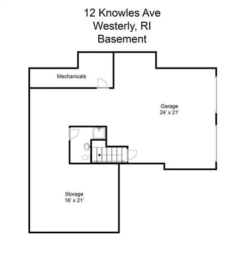 Floorplan - 12 Knowles Ave, Westerly, RI 02891 photo 1 of 3