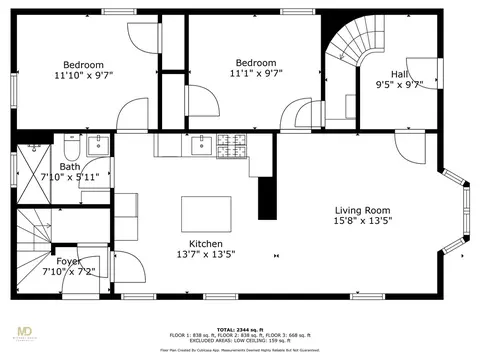Floorplan - 44 Padelford St, Providence, RI 02906 photo 1 of 3