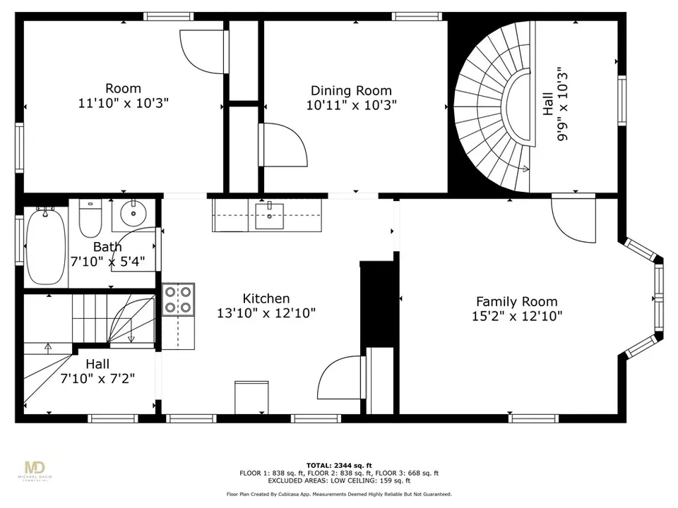 Floorplan - 44 Padelford St, Providence, RI 02906 photo 2 of 3