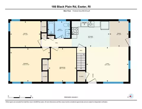 Floorplan - 166 Black Plain Rd, Exeter, RI 02822 photo 1 of 2