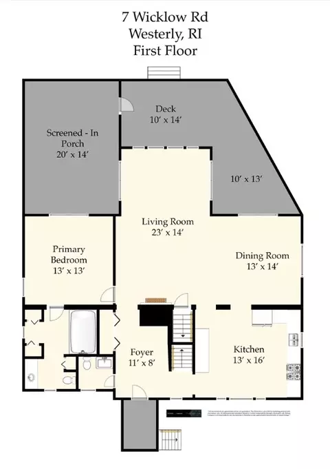 Floorplan - 7 Wicklow Rd, Westerly, RI 02891 photo 1 of 3