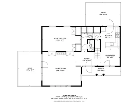 Floorplan - 412 Corey Ln, Middletown, RI 02842 photo 2 of 2