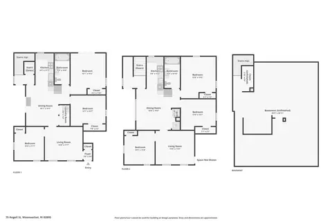 Floorplan - 75 Angell St, Woonsocket, RI 02895 photo 1 of 1