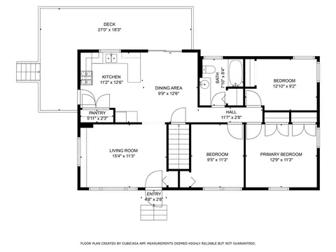 Floorplan - 242 Natick Ave, Warwick, RI 02886 photo 1 of 3