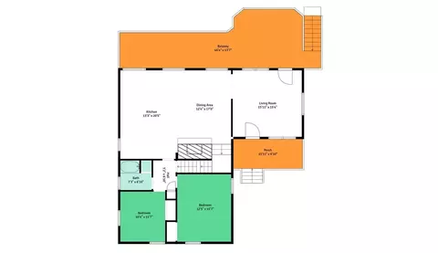 Floorplan - 85 Sisson Rd, Coventry, RI 02827 photo 1 of 3