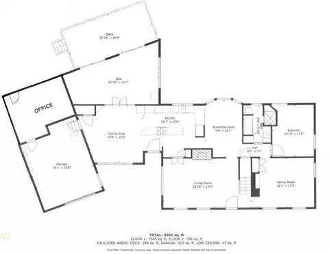 Floorplan - 220 Ten Rod Rd, Exeter, RI 02822 photo 1 of 2