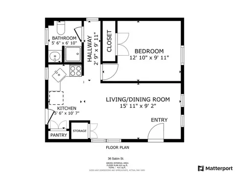 Floorplan - 44 Scranton Ave, Warwick, RI 02888 photo 2 of 2